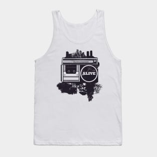 Cool hip hop city skyline Tank Top